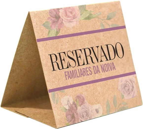 Prisma / Marcador de mesa personalizado