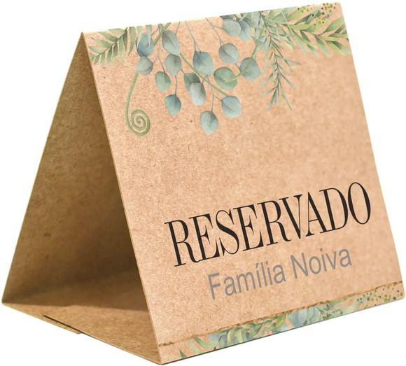Prisma / Marcador de mesa personalizado