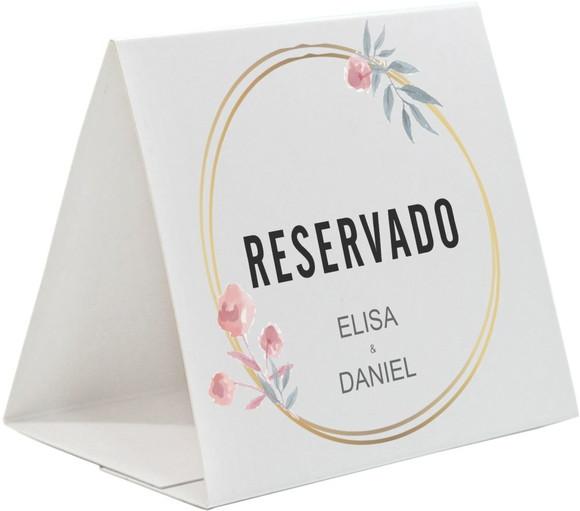 Prisma / Marcador de mesa personalizado