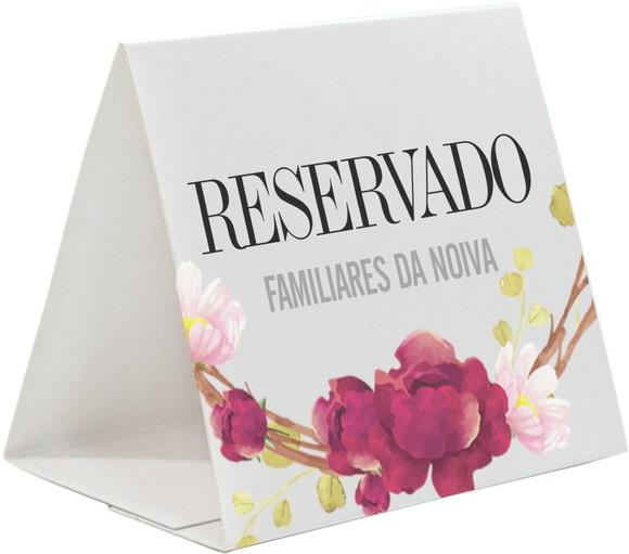 Prisma / Marcador de mesa personalizado