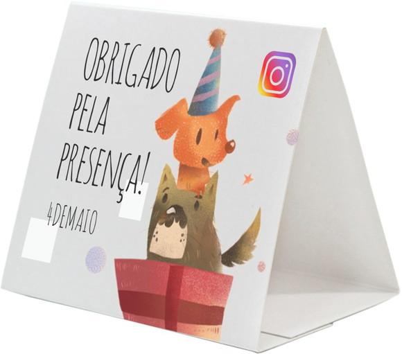 Prisma / Marcador de mesa personalizado festas