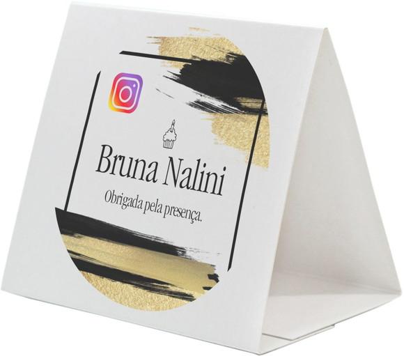 Prisma / Marcador de mesa personalizado festas