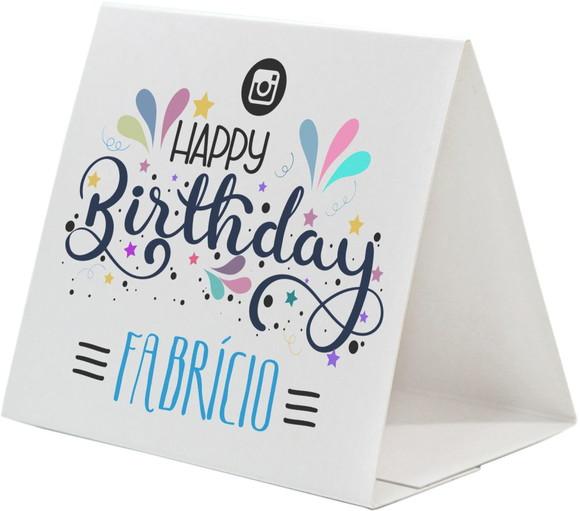 Prisma / Marcador de mesa personalizado festas