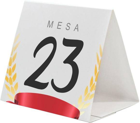 Prisma / Marcador de mesa personalizado festas