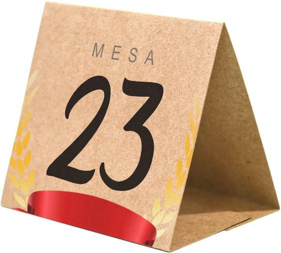 Prisma / Marcador de mesa personalizado festas