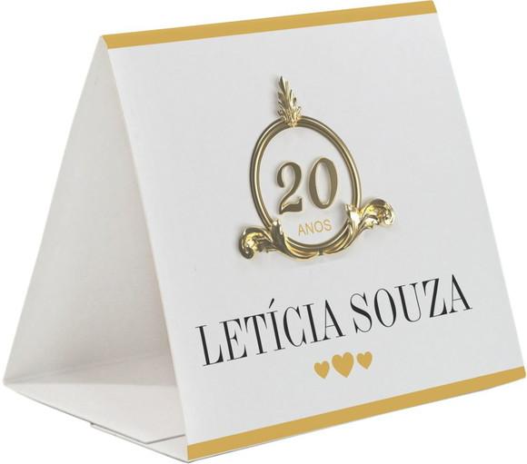 Prisma / Marcador de mesa personalizado festas