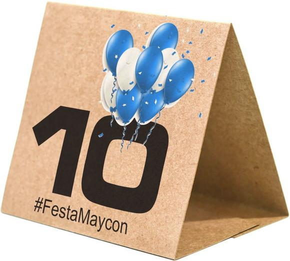 Prisma / Marcador de mesa personalizado festas