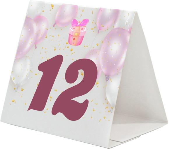 Prisma / Marcador de mesa personalizado festas