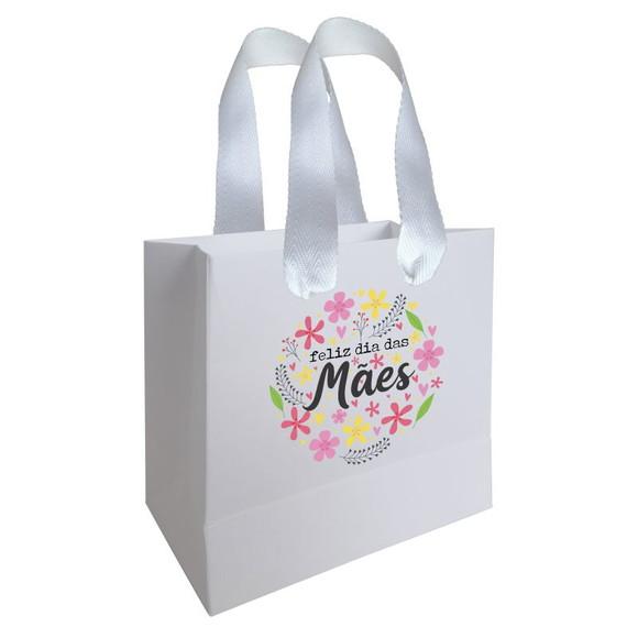 Sacolinha com Alça, Dia das Mães, Personalizada. Mod.01.
