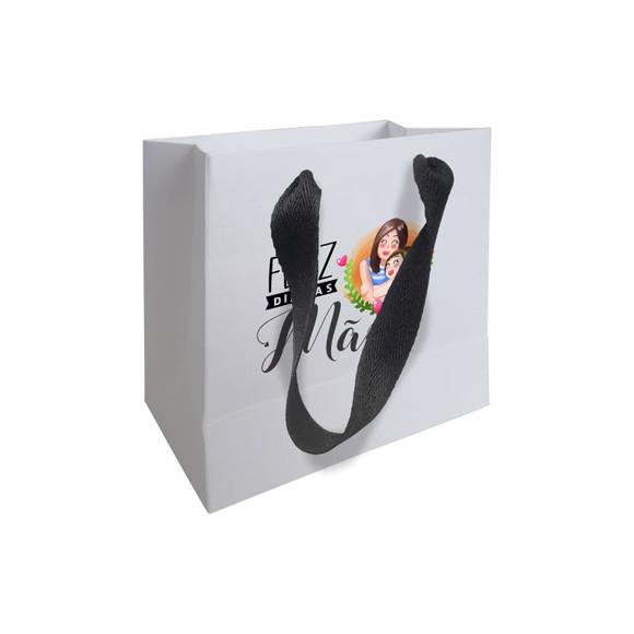 Sacolinha com Alça, Dia das Mães, Personalizada. Mod.03.