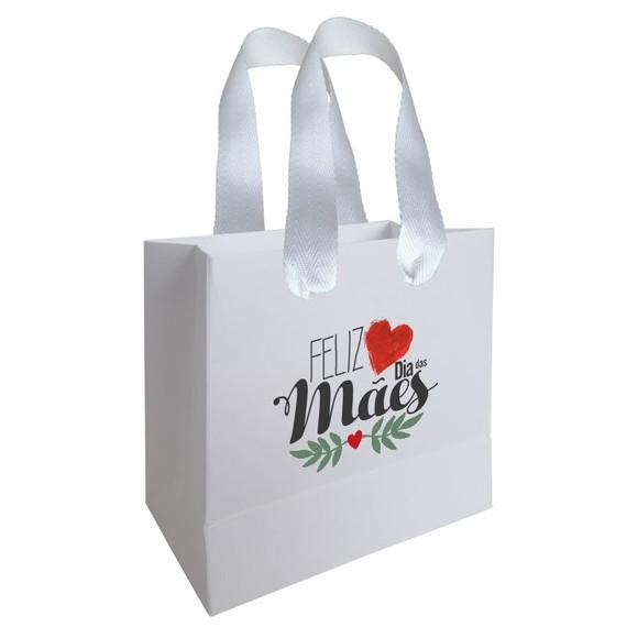 Sacolinha com Alça, Dia das Mães, Personalizada. Mod.06.