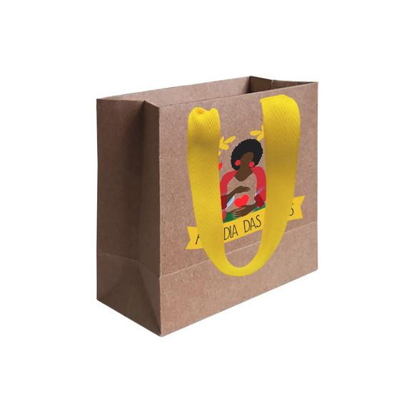 Sacolinha com Alça, Dia das Mães, Personalizada. Mod.05.