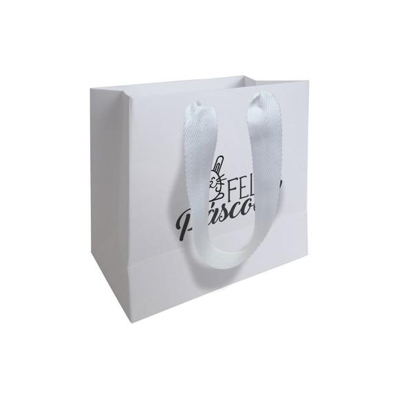 Sacolinha com Alça, Feliz Páscoa, Personalizada. Mod.06.