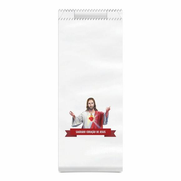 Sagrado Coração de Jesus - Saquinho Kraft Simples