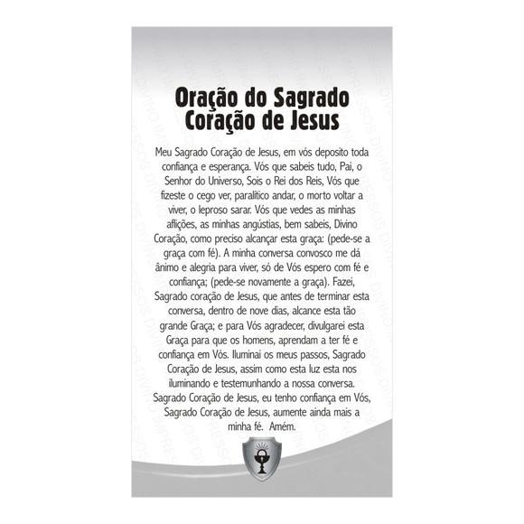 SAGRADO CORAÇÃO DE JESUS | CARTÃO DE BOLSO + MINI IMAGEM