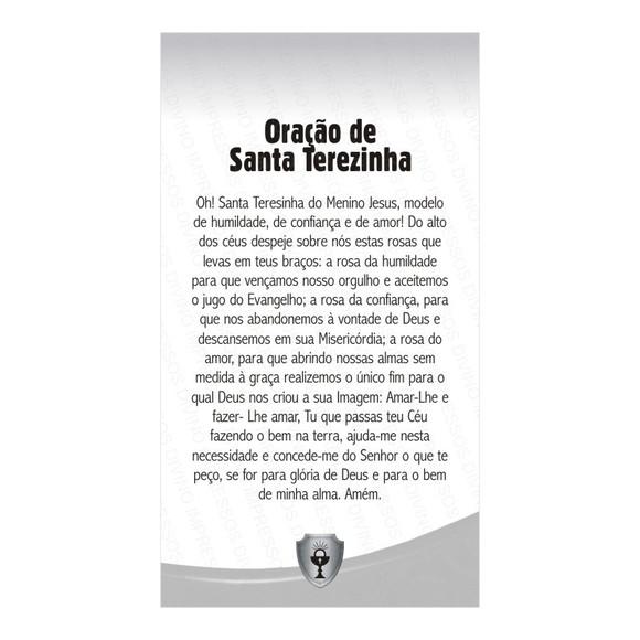 SANTA TEREZINHA | CARTÃO DE BOLSO + MINI IMAGEM