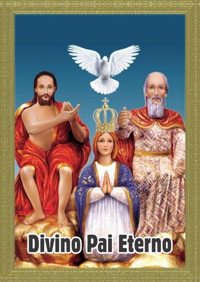 Santinho Divino Pai Eterno. Pcte c/ 250 Unids