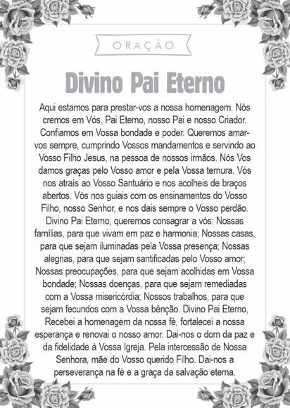 Santinho Divino Pai Eterno. Pcte c/ 250 Unids