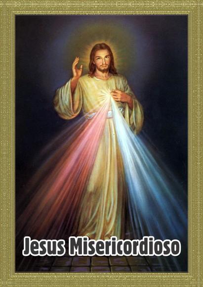 Santinho Jesus Misericordioso. Pcte c/ 250 Unids