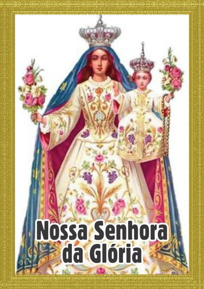 Santinho Nossa Senhora da Glória. Pcte c/ 250 Unids