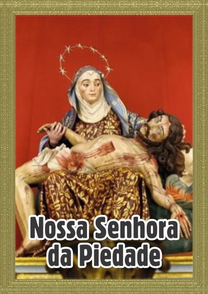 Santinho Nossa Senhora da Piedade. Pcte c/ 250 Unids