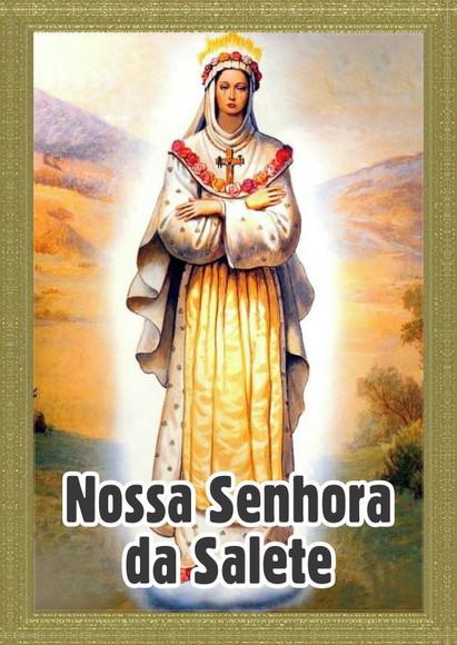 Santinho Nossa Senhora da Salete. Pcte c/ 250 Unids