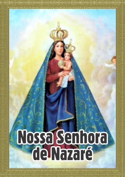 Santinho Nossa Senhora de Nazaré. Pcte c/ 250 Unids