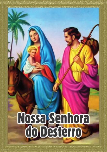 Santinho Nossa Senhora do Desterro. Pcte c/ 250 Unids