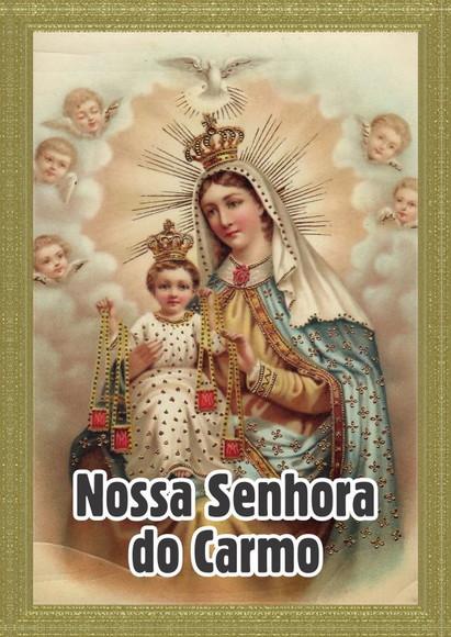 Santinho Nossa Senhora do Carmo. Pcte c/ 250 Unids