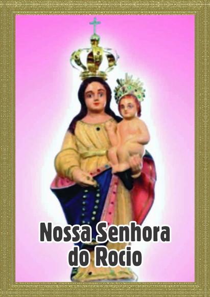 Santinho Nossa Senhora do Rocio. Pcte c/ 250 Unids