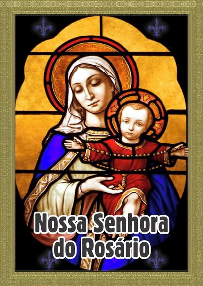 Santinho Nossa Senhora do Rosário. Pcte c/ 250 Unids