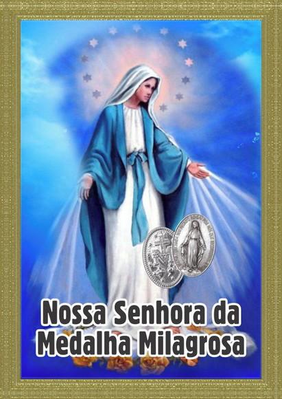 Santinho Nsra. da Medalha Milagrosa. Pcte c/ 250 Unids