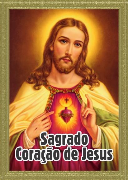 Santinho Sagrado Coração de Jesus. Pcte c/ 250 Unids