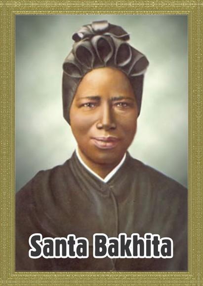 Santinho Santa Bakhita. Pcte c/ 250 Unids