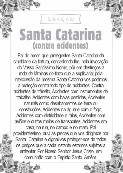 Santinho Santa Catarina. Pcte c/ 250 Unids