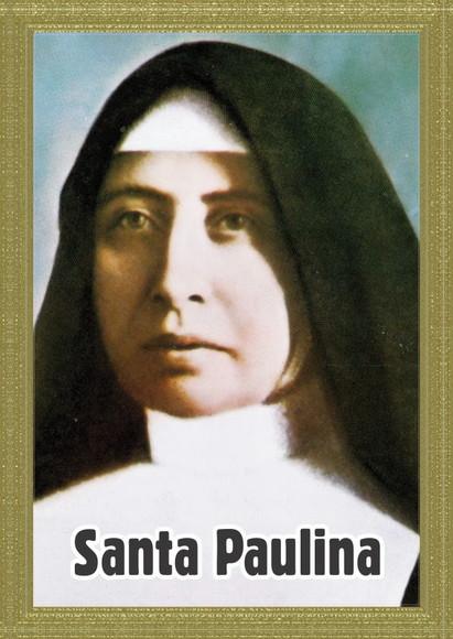 Santinho Santa Paulina. Pcte c/ 250 Unids