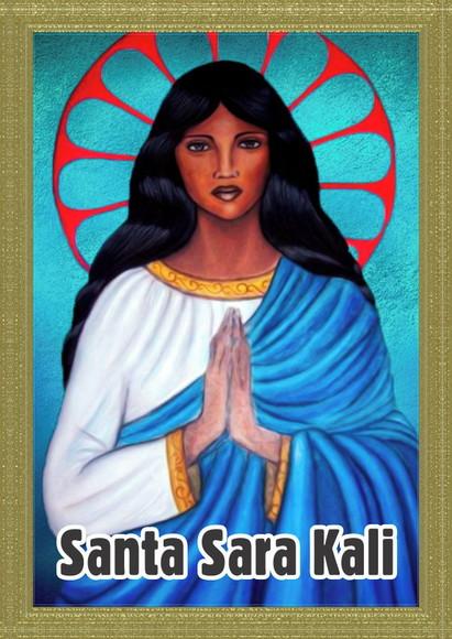 Santinho Santa Sara Kali. Pcte c/ 250 Unids