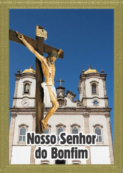 Santinho Santo Senhor do Bonfim. Pcte c/ 250 Unids