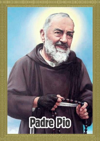 Santinho Santo Padre Pio. Pcte c/ 250 Unids