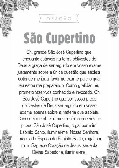 Santinho São Cupertino. Pcte c/ 250 Unids