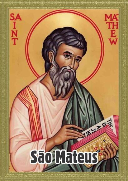 Santinho São Mateus. Pcte c/ 250 Unids