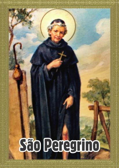 Santinho São Peregrino. Pcte c/ 250 Unids