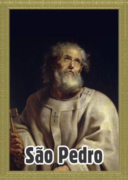 Santinho São Pedro. Pcte c/ 250 Unids