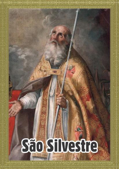 Santinho São Silvestre. Pcte c/ 250 Unids