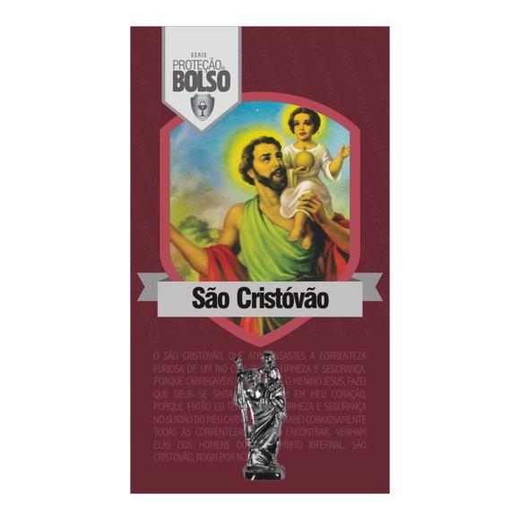 SÃO CRISTOVÃO| CARTÃO DE BOLSO + MINI IMAGEM