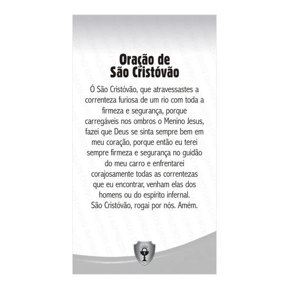 SÃO CRISTOVÃO| CARTÃO DE BOLSO + MINI IMAGEM