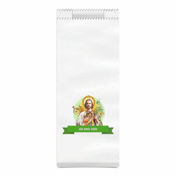 São Judas Tadeu - Saquinho Kraft Simples Personalizado