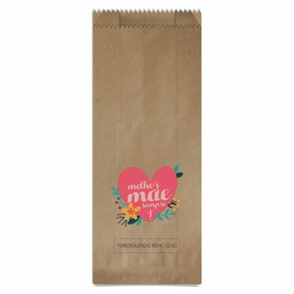 Saquinho de Papel Dia das Mães, Personalizado. Mod.02