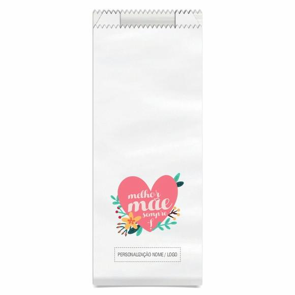 Saquinho de Papel Dia das Mães, Personalizado. Mod.02