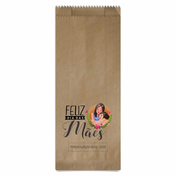 Saquinho de Papel Dia das Mães, Personalizado. Mod.03.